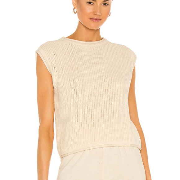 Callahan Tori Top in Creme - Picture 2 of 4